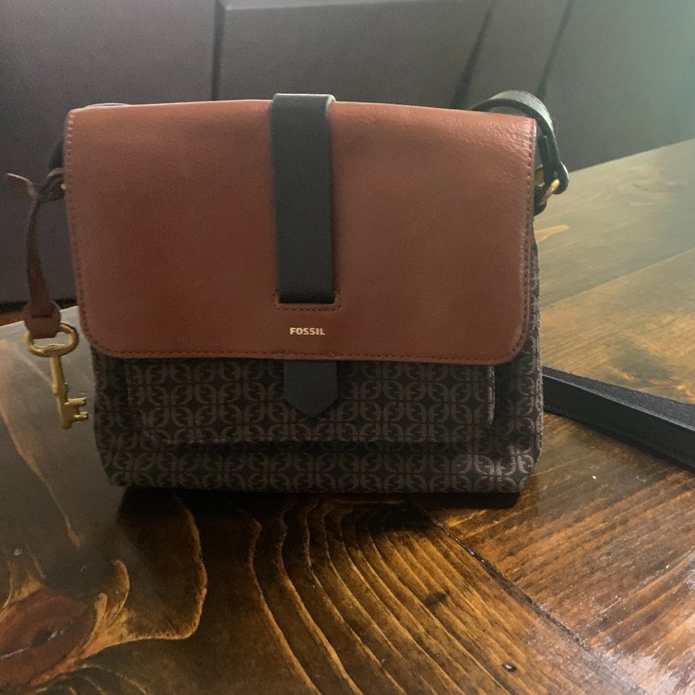 Fossil Women's Kinley Small Crossbody Purse Handbag